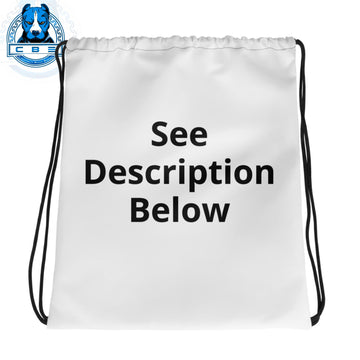Customizable Drawstring bag