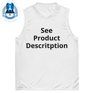 Customizable Basketball Jersey