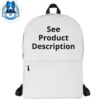 Customizable Backpack